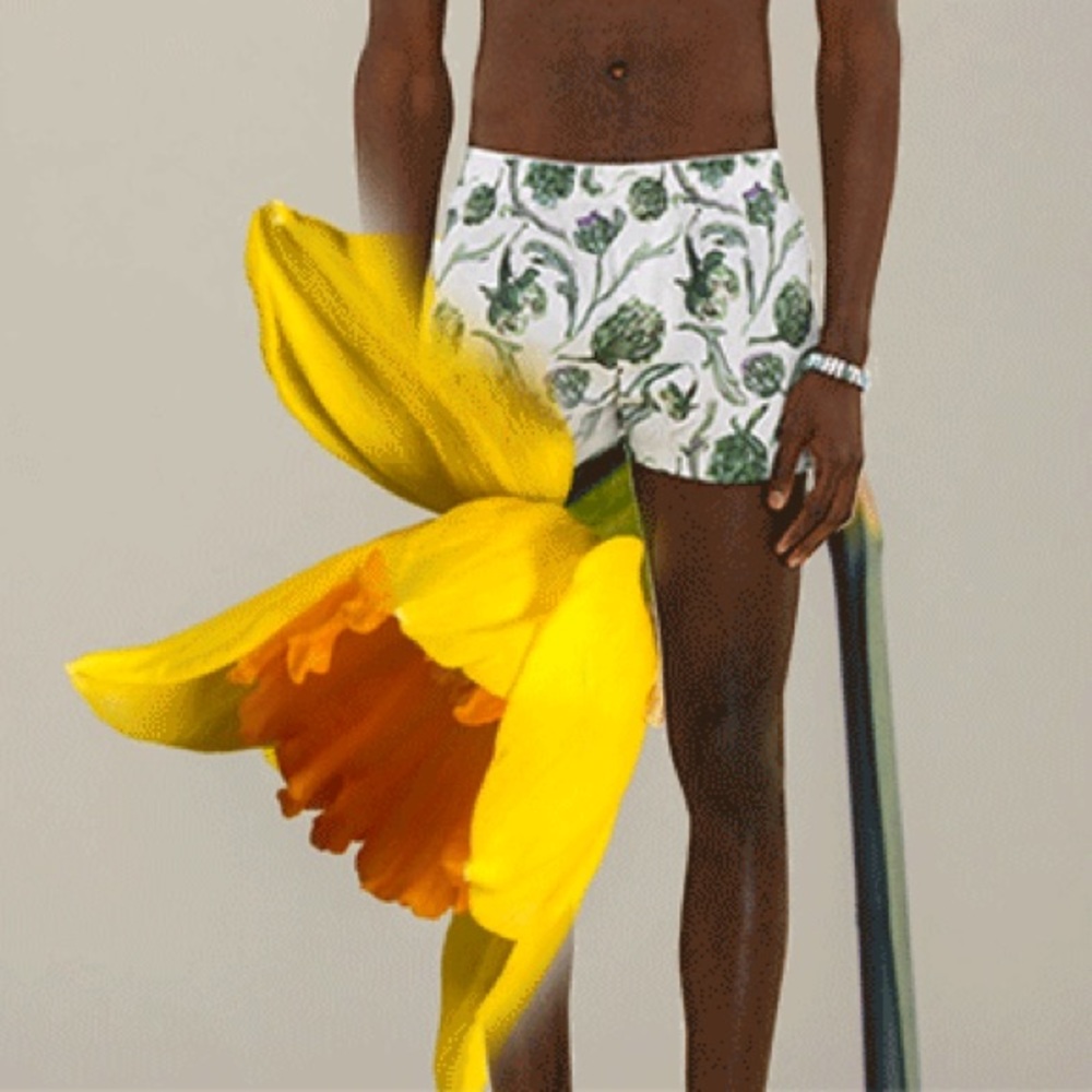 JACQUEMUS ARTICHOKE SHORTS